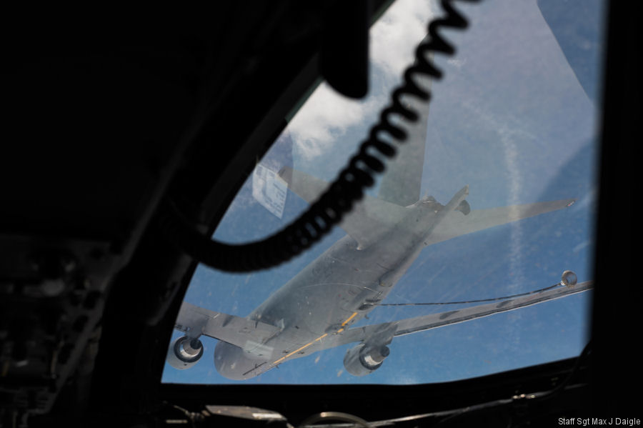 Osprey First Air-Refueling from KC-46