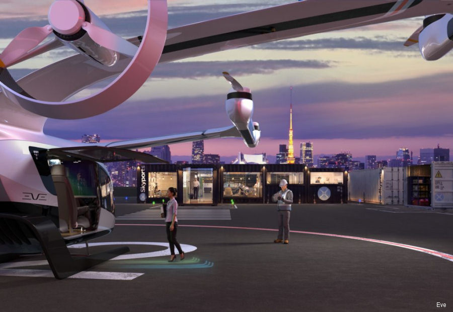 Eve Urban Air Mobility in Miami-Dade County