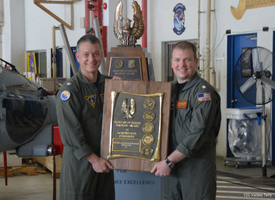 Phoenix Award for Superior Maintenance to HSM-77
