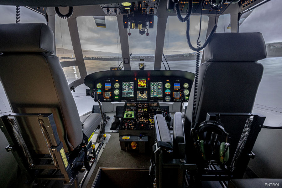 First S-64 Skycrane Simulator in Europe