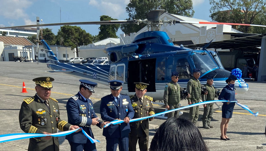 Bell 412EPX for Guatemalan Air Force