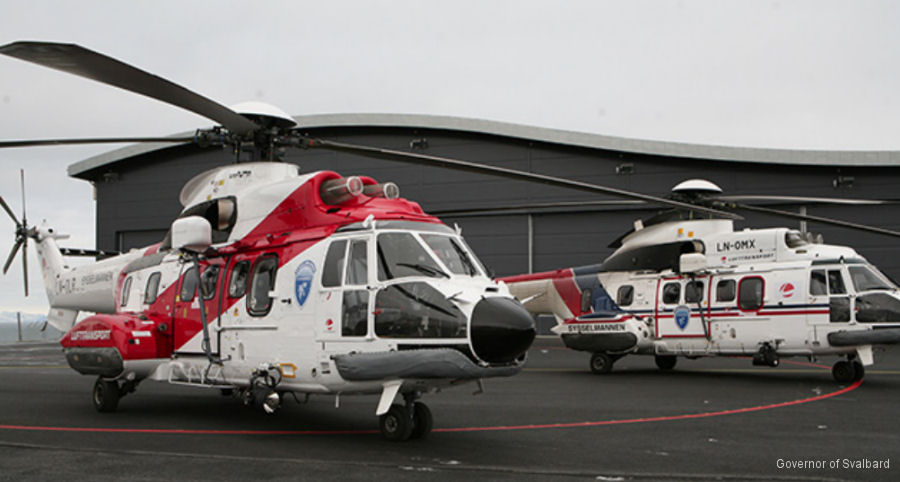 CHC Super Puma Contract for Norway’s Svalbard