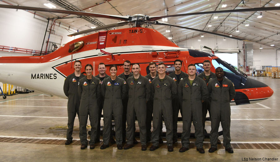 TH-73A Thrasher First Naval Aviation Students