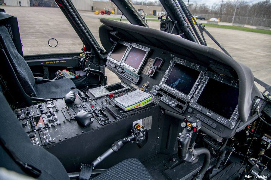Sikorsky HH-60M Black Hawk cockpit
