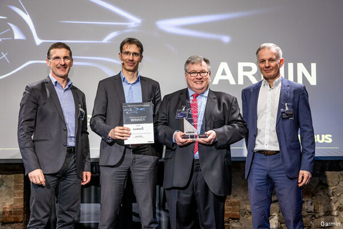 Airbus Operational Excellence Award for Garmin