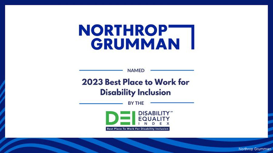 Northrop Grumman Named Best Place to Work for Disability Inclusion