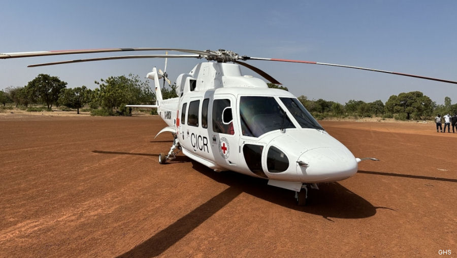 GHS S-76 Air Ambulance Arrived in Burkina Faso