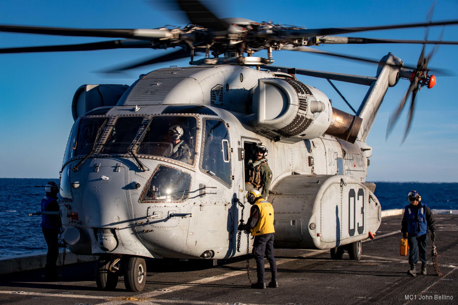 CH-53K Completes Second Successful Sea Trial