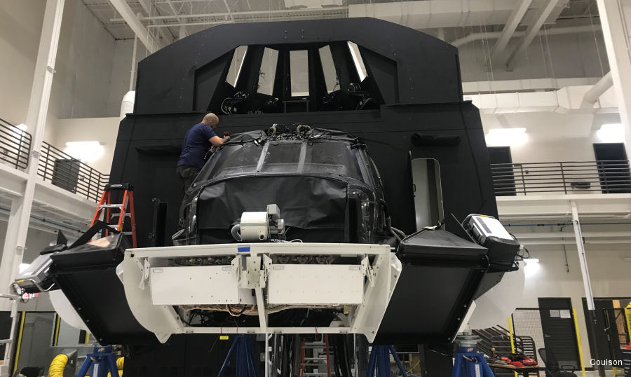 CAE Chinook and Black Hawk Simulators for Coulson