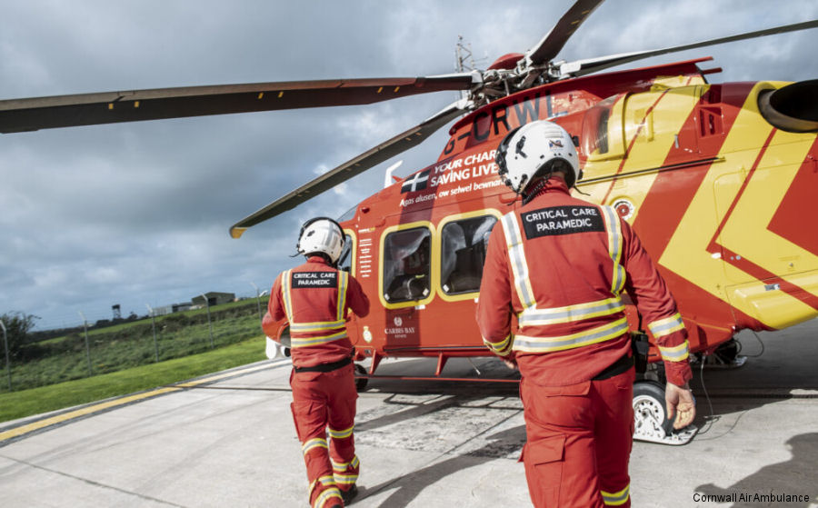 Cornwall Air Ambulance ‘Heli 2 Appeal’ for Second AW169