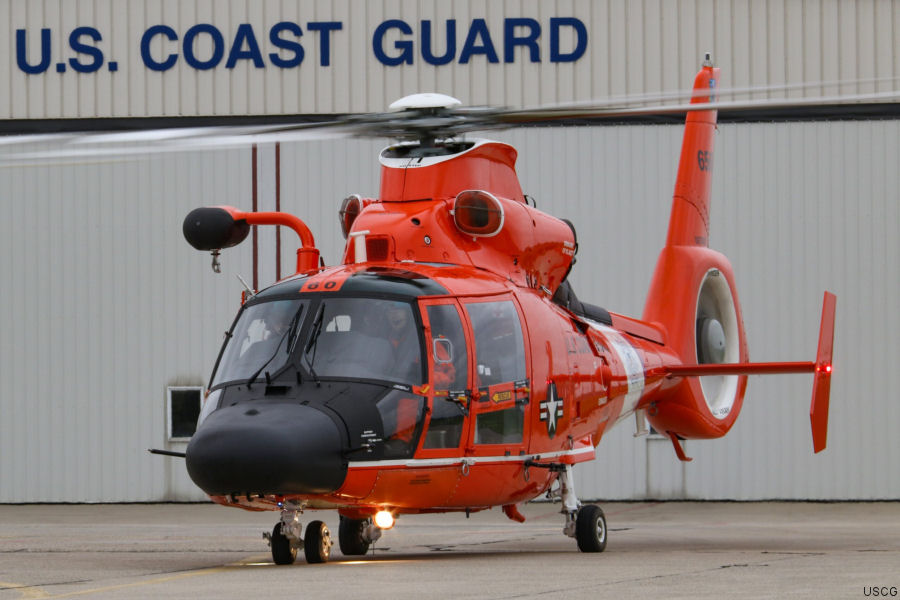 Coast Guard Detroit Upgrades to MH-65E Dolphin