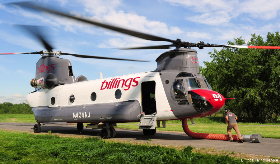 Billings Flying Service to Acquire Six Dutch CH-47D