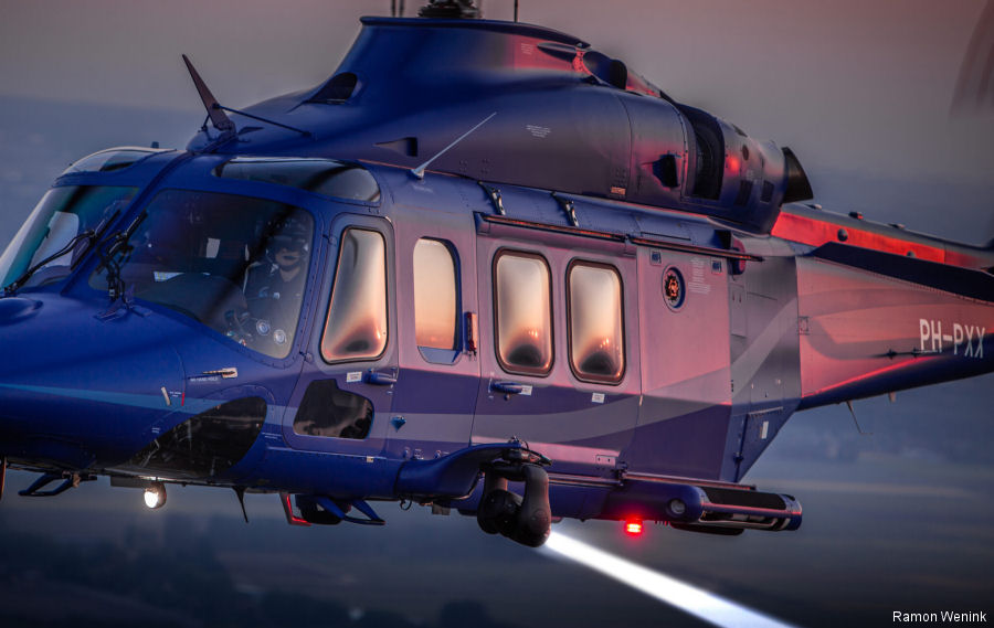 Trakka Searchlights for Dutch Police Helicopters