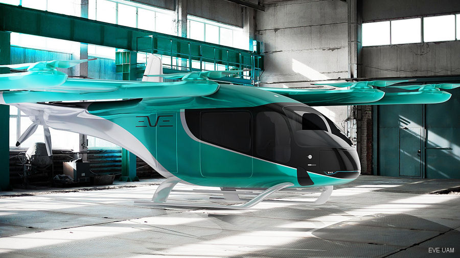 Nidec, BAe and DUC Named Eve eVTOL Suppliers