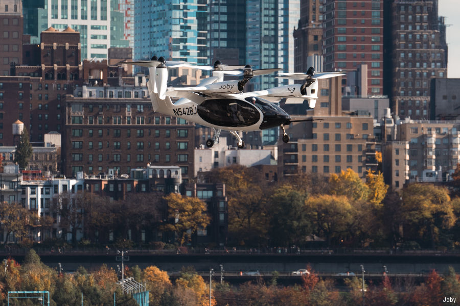 First Quiet Electric Air Taxi in New York City