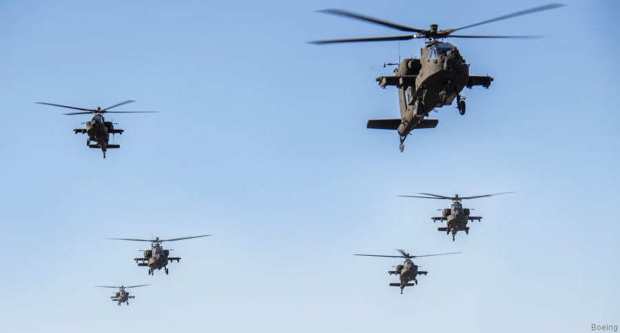 Five Million Flight Hours for US Army Apaches