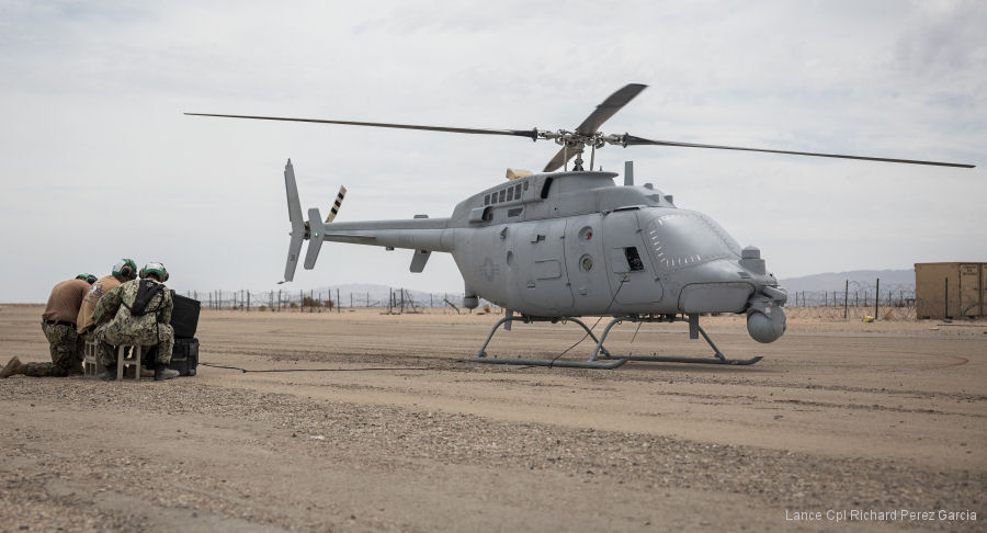 For the First Time Helicopter Refuels a Drone