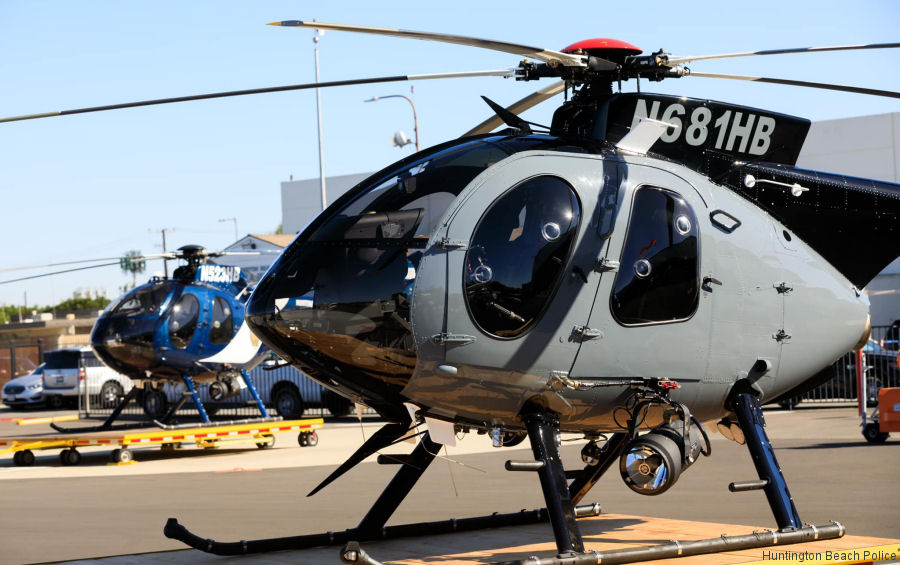 First of Three MD530F for Huntington Beach Police