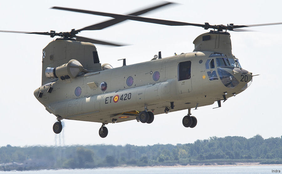 Indra Mission Planning System for Spanish Army CH-47F