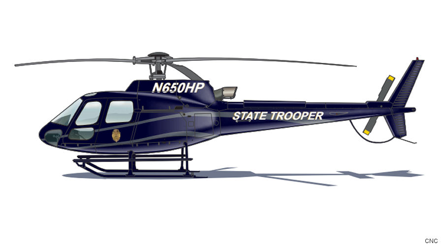 Kansas Highway Patrol New H125 Helicopter