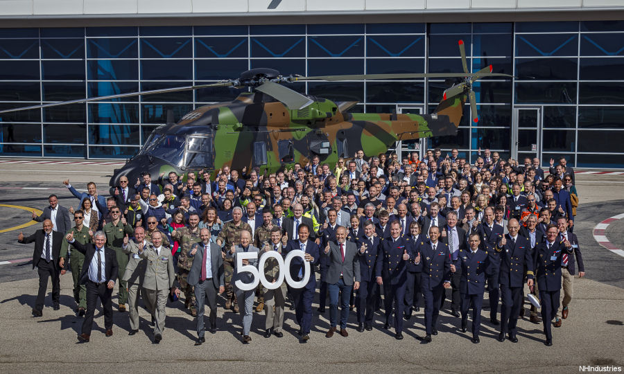 NHI Delivers 500th NH90
