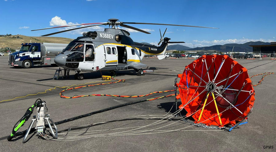 HUMS GPMS for Precision Helicopters’ Super Pumas