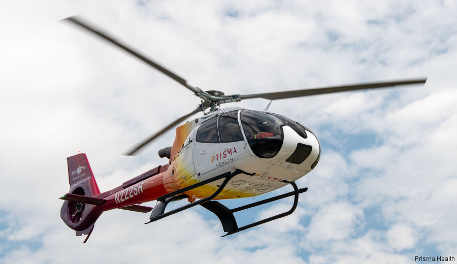 Prisma Health New Medical Helicopter