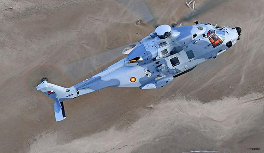 helicopter news March 2023 First Year and 1,000 Flight Hours for Qatar NH90s