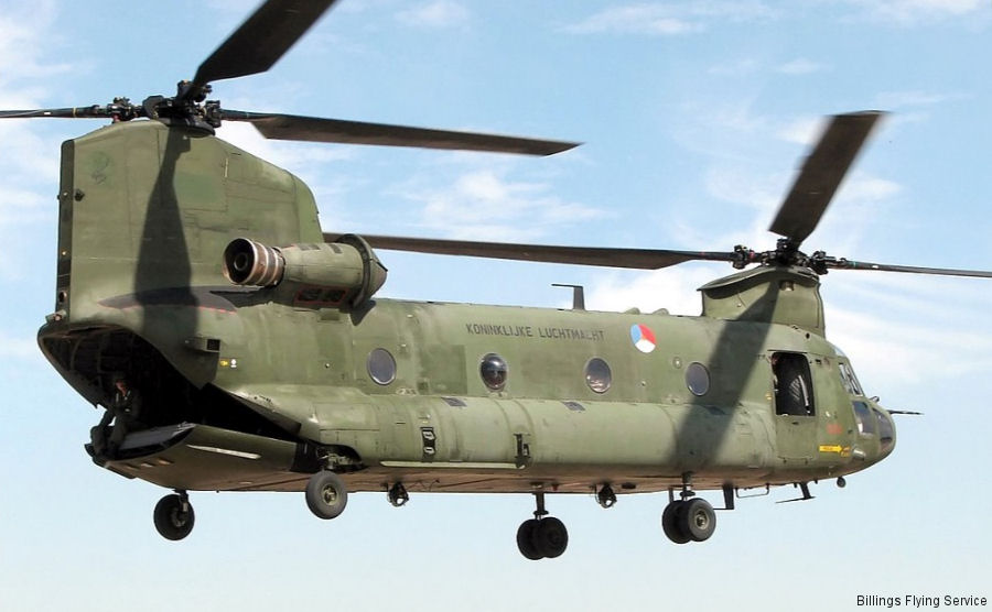 Dutch CH-47Ds Delivered to Billings Flying Service