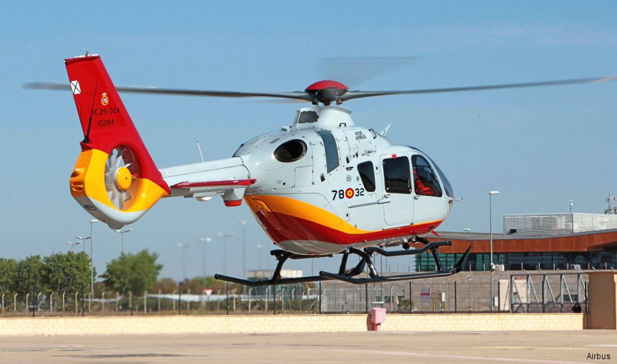Spanish Air and Space Force First H135 Trainer