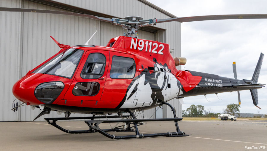 New Airbus H125 for Teton County Search and Rescue
