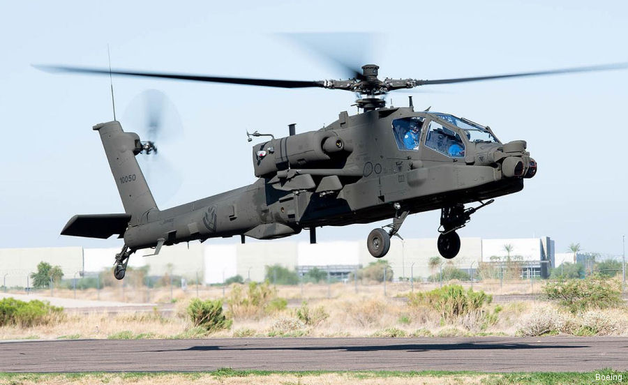 Delivery of First AH-64E Apache to the UAE
