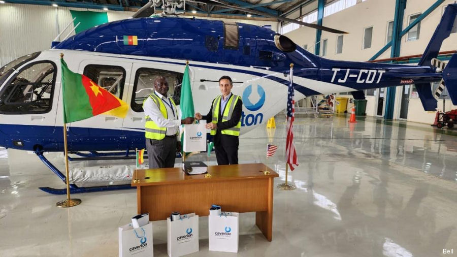 First Bell 429 for Offshore Oil and Gas in Cameroon