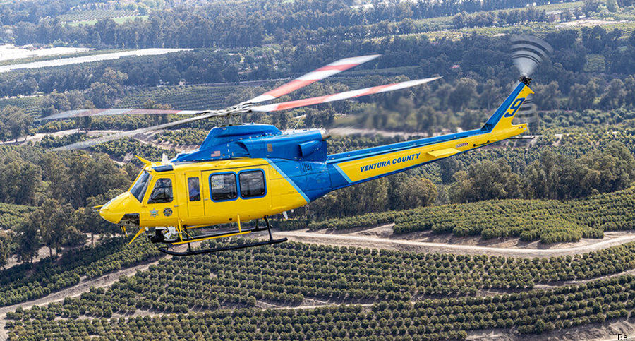 Bell Corporate and Firefighting Helicopters at Heli-Expo 2024