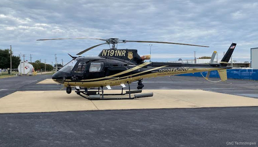 Maryland Natural Resources Police New Helicopter