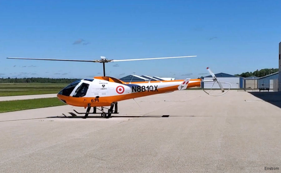 Peru Acquired Four Enstrom 280FX Training Helicopters