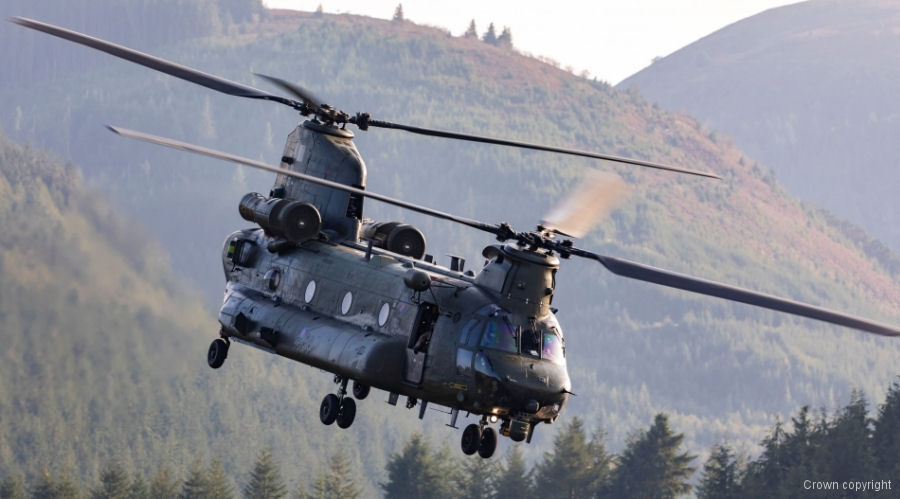 helicopter news March 2024 UK Confirmed Order for 14 CH-47 ER Chinooks