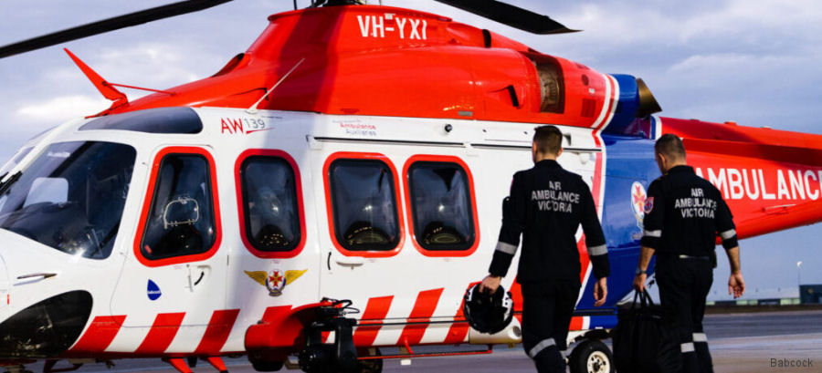 Babcock Australia Renewed with Air Ambulance Victoria