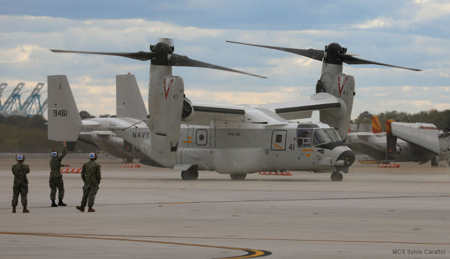East Coast COD Squadron Receives First CMV-22B Osprey