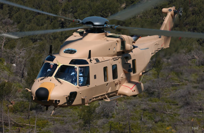 First NH90 Tactical Transport Helicopter for Oman performed Maiden Flight at Eurocopter in Marignane