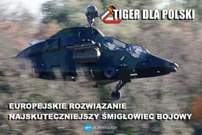 Eurocopter Tiger Combat Helicopter meets Poland military Requirements