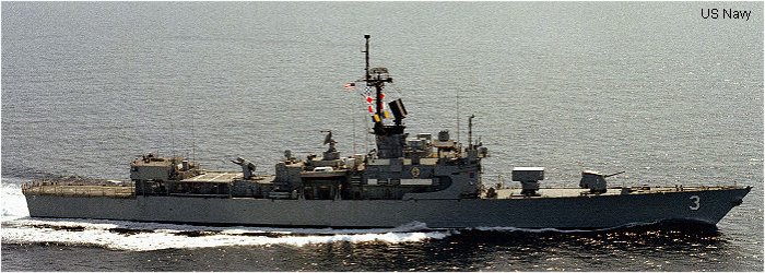 Guided-Missile Frigate Brooke class