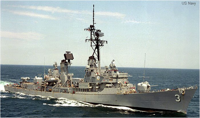Guided-Missile Destroyer Charles F. Adams class