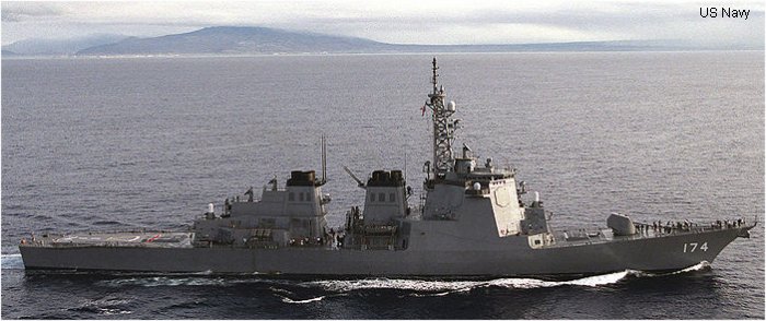 Guided-Missile Destroyer Kongo class