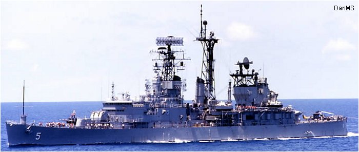 Guided-Missile Cruiser Galveston class