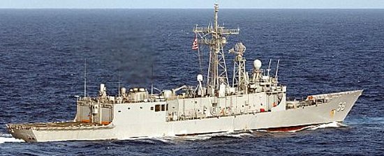 Guided-Missile Frigate Oliver Hazard Perry long-hull class