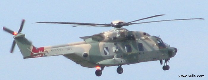 Helicopter NH Industries NH90 TTH Serial 1092 Register 621 used by Silāḥ al-Jaww as-Sulṭāniy ‘Umān RAFO (Royal Air Force of Oman). Aircraft history and location