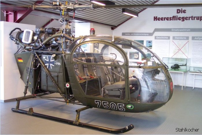 Heeresflieger Alouette II