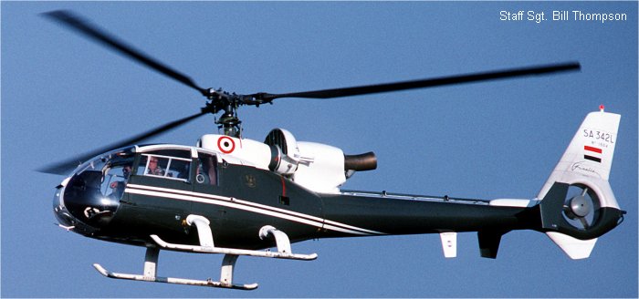 Egyptian Air Force Gazelle