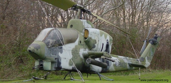 Helicopter Bell AH-1J Sea Cobra Serial 26050 Register 159210 used by US Marine Corps USMC. Aircraft history and location